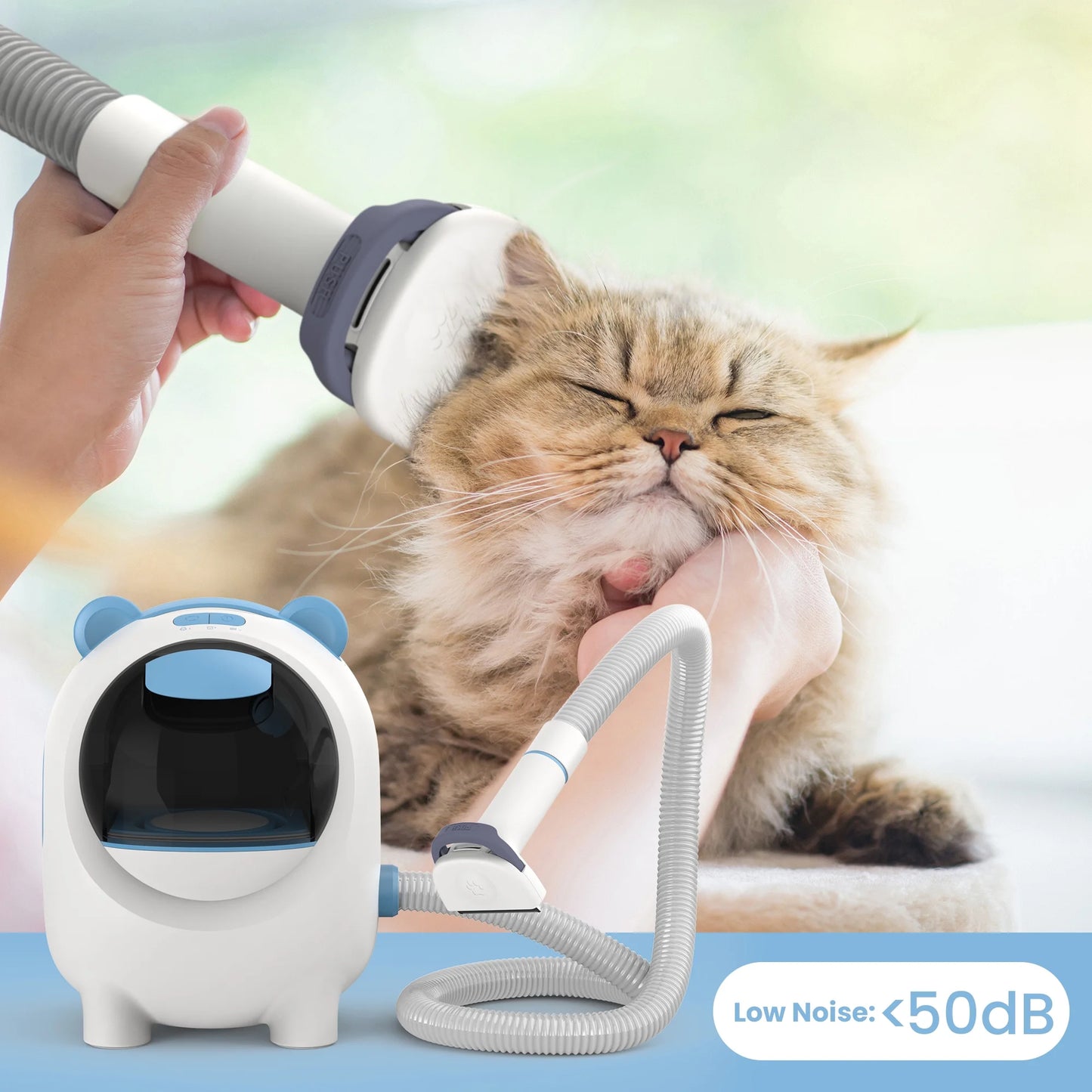 Transform Your Pup into a Grooming Superstar with Our 5-in-1 Pet Grooming Vacuum & 12KPA Suction Power!